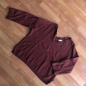 Madewell Cropped 3/4 Sleeve sweater